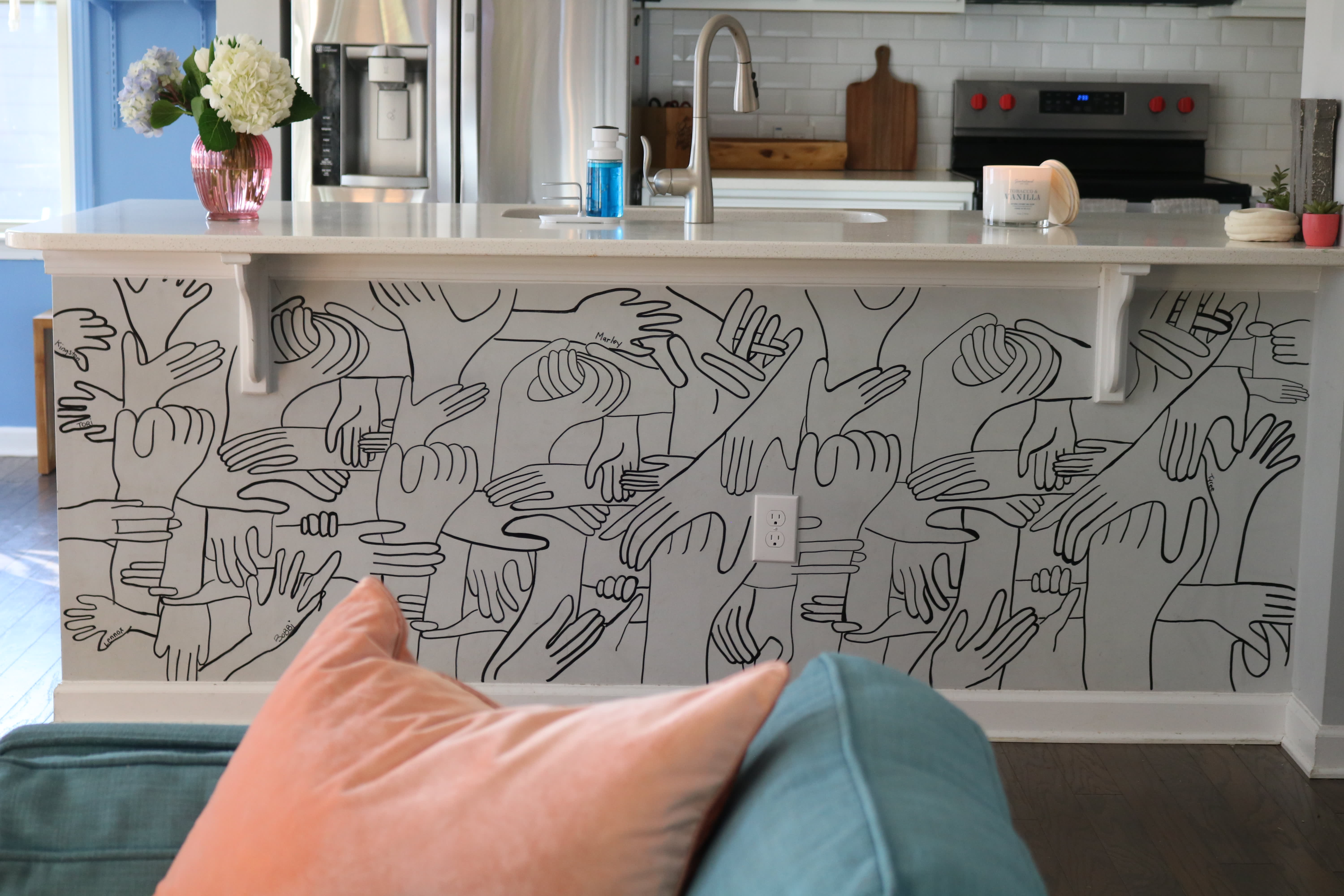 Wallpaper Kitchen Island – Things In The Kitchen